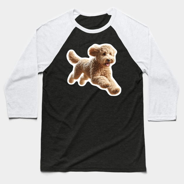 Australian Labradoodle Baseball T-Shirt by millersye
